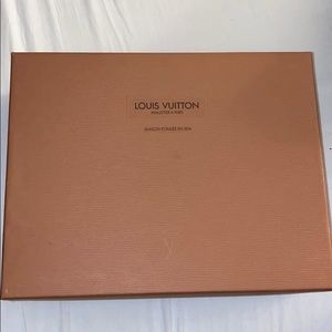 LOUIS VUITTON MALLETIER Empty Storage Box Brown